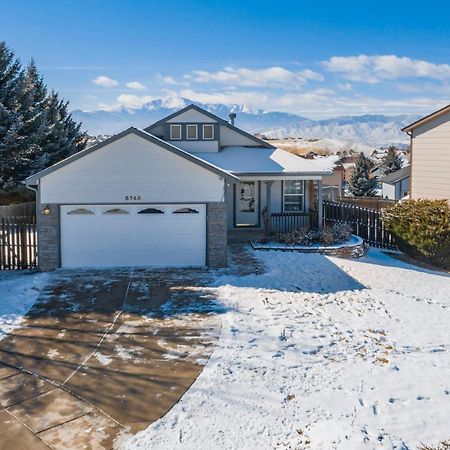 Cozy 4Br House With Peak Views In Colorado Springs Villa Buitenkant foto