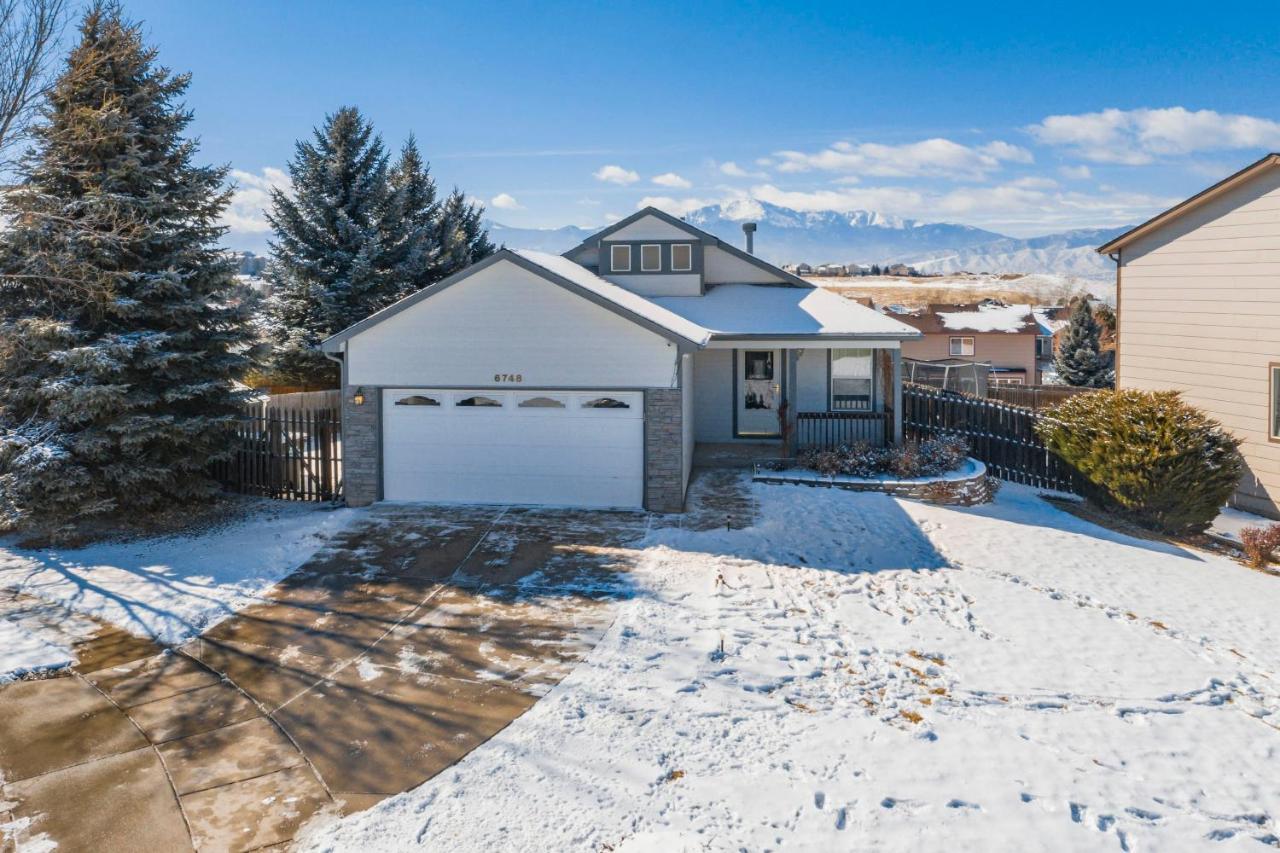 Cozy 4Br House With Peak Views In Colorado Springs Villa Buitenkant foto
