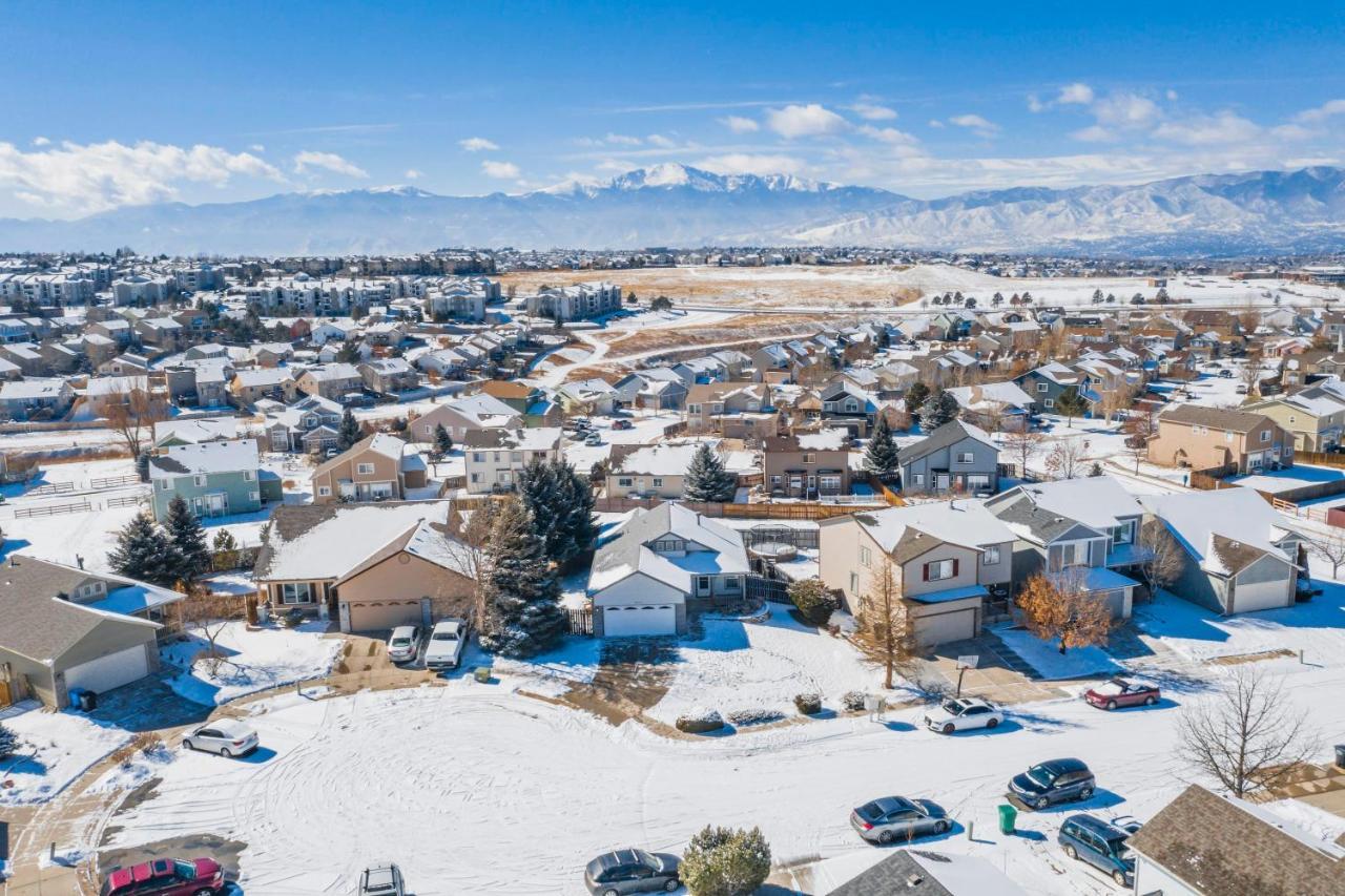 Cozy 4Br House With Peak Views In Colorado Springs Villa Buitenkant foto