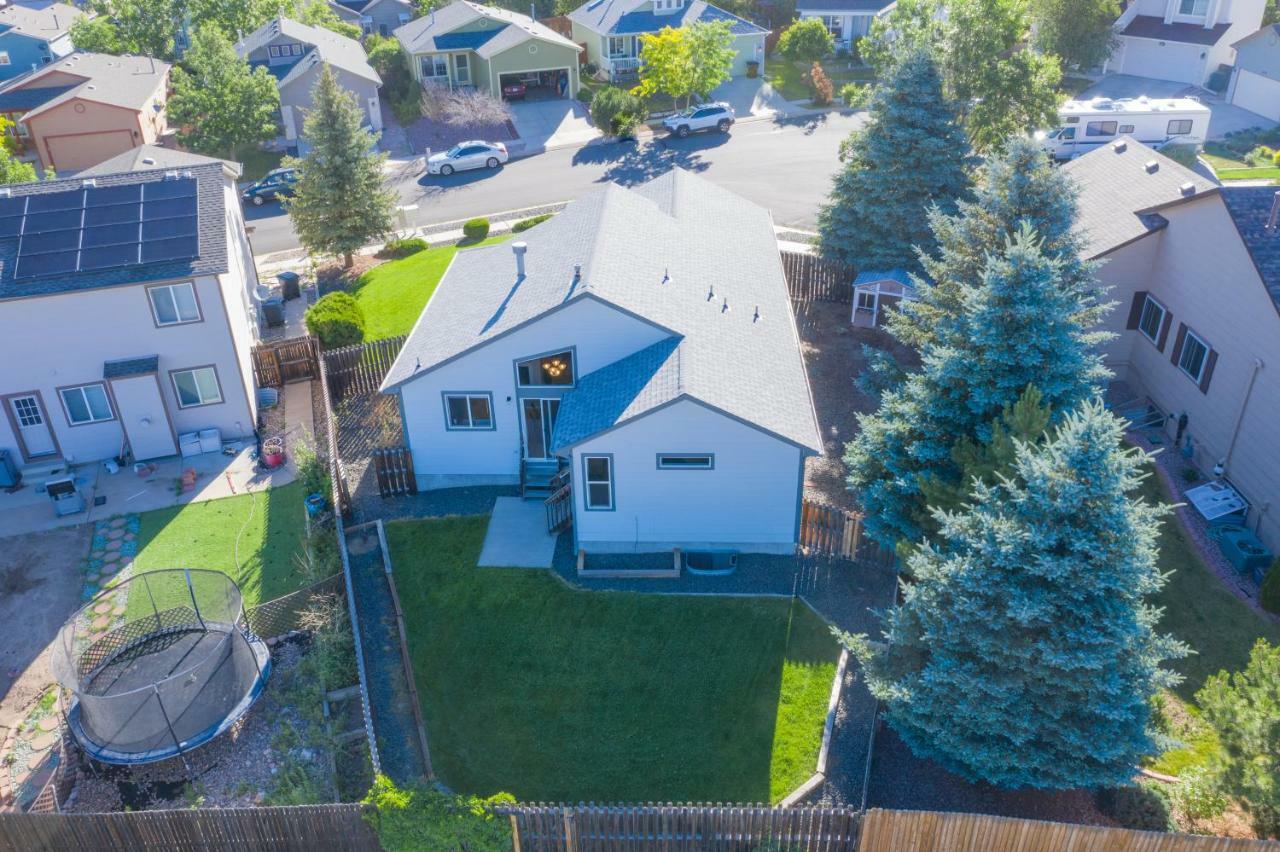 Cozy 4Br House With Peak Views In Colorado Springs Villa Buitenkant foto