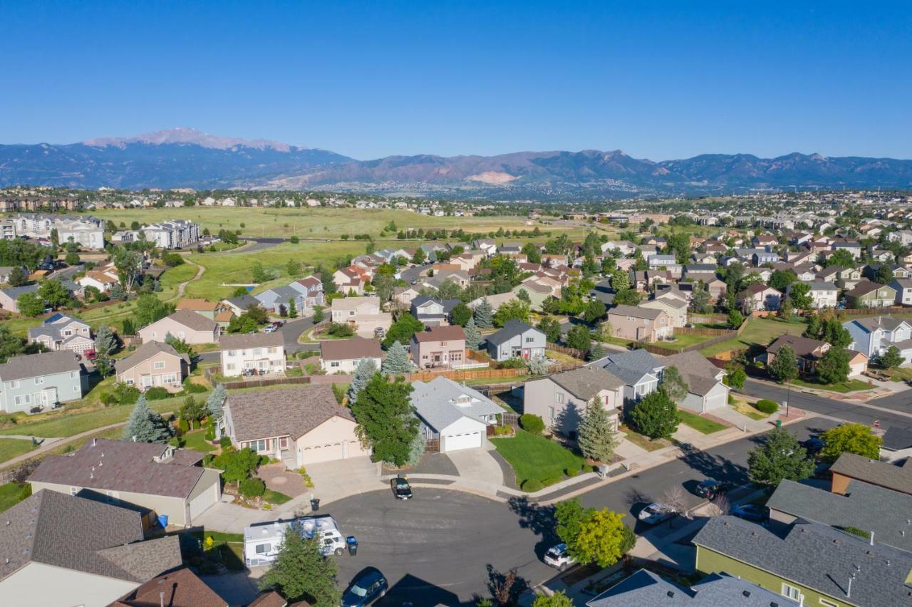 Cozy 4Br House With Peak Views In Colorado Springs Villa Buitenkant foto