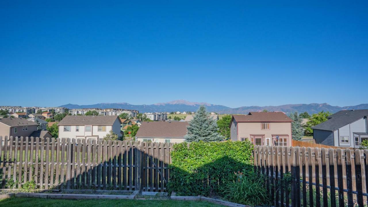 Cozy 4Br House With Peak Views In Colorado Springs Villa Buitenkant foto